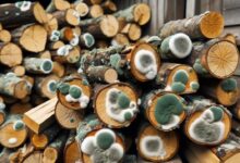 Brennholz schimmelt Ursachen, Prävention & Tipps