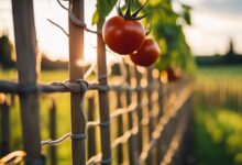 Tomaten Rankhilfe selber bauen