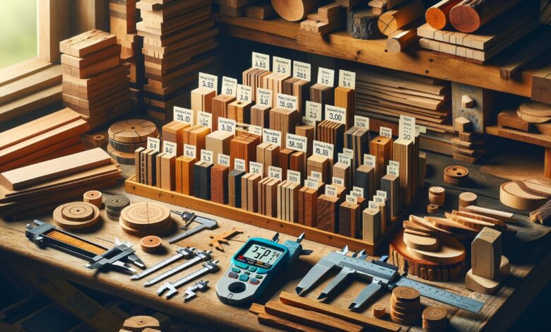 Spezifisches GEWICHT VON HOLZ