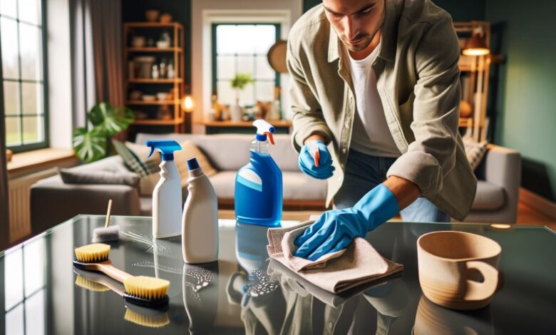 Hartnaeckige Klebereste entfernen mit Klebereste Entferner