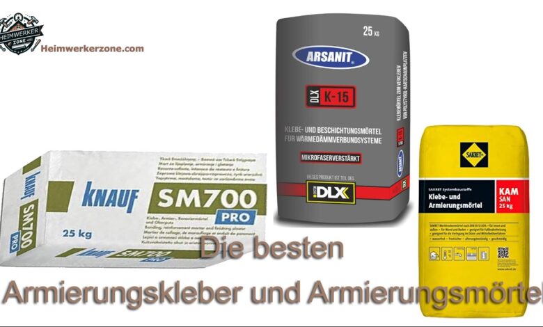 Die besten Armierungskleber und Armierungsmoertel