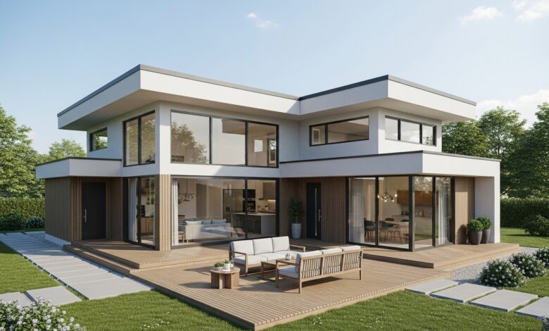 Bungalows als Fertighaus