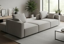 So kreieren Sie ein gemütliches Wohnzimmer: Modulare Sofas clever arrangieren