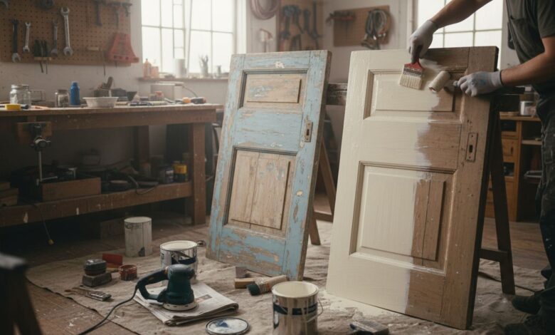 Alte Türen streichen: Die perfekte Anleitung & Tipps