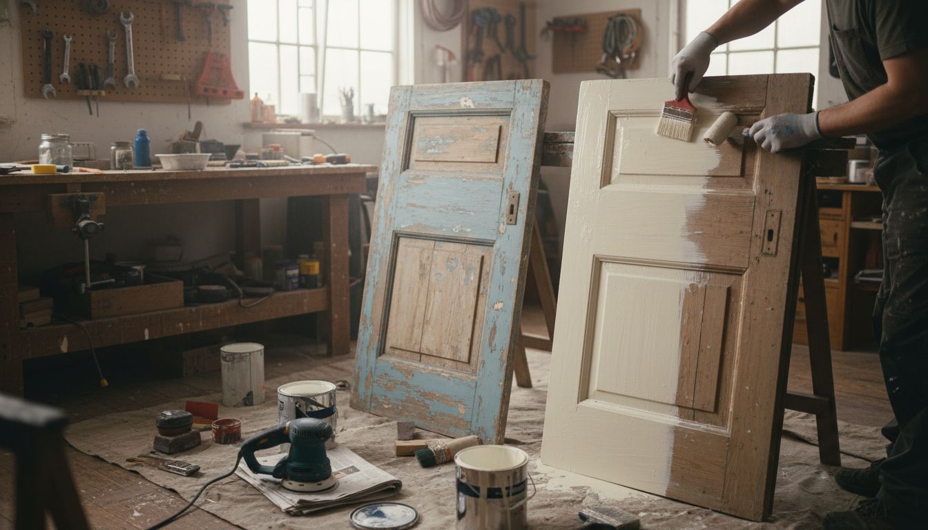 Alte Türen streichen: Die perfekte Anleitung & Tipps