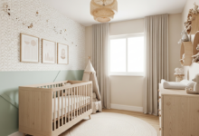 Babyzimmer streichen: Ideen für die Wandgestaltung
