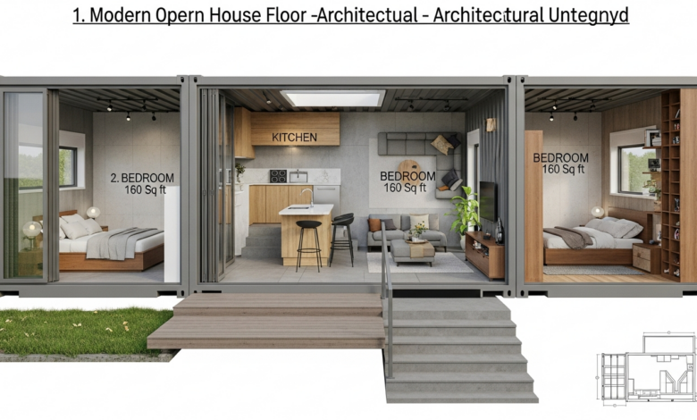 Container Haus Grundriss: Planungstipps & Ideen