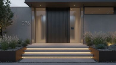 Hauseingang außen gestalten: Tipps für den Eingangsbereich