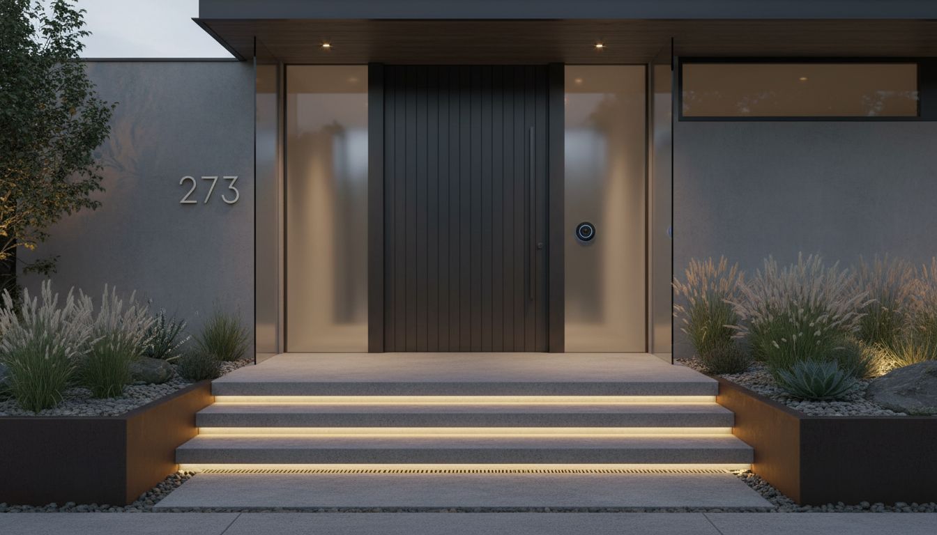 Hauseingang außen gestalten: Tipps für den Eingangsbereich