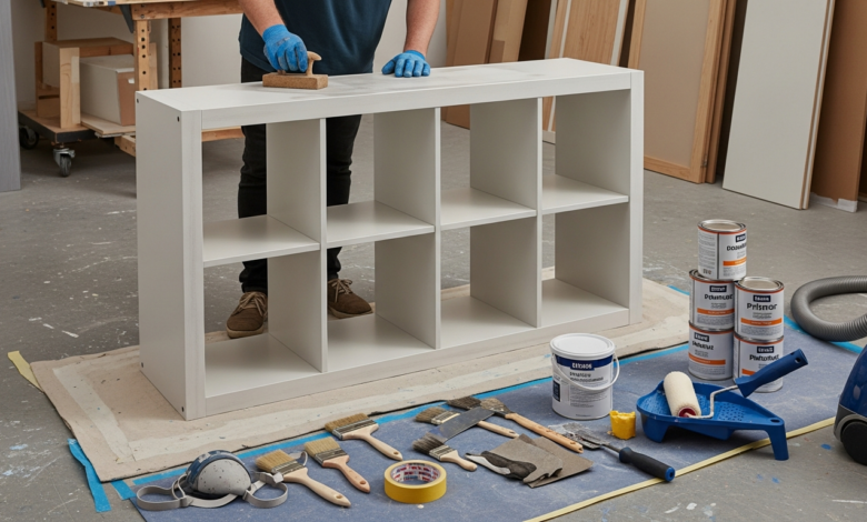 IKEA Kallax streichen: Anleitung für ein perfektes Ergebnis