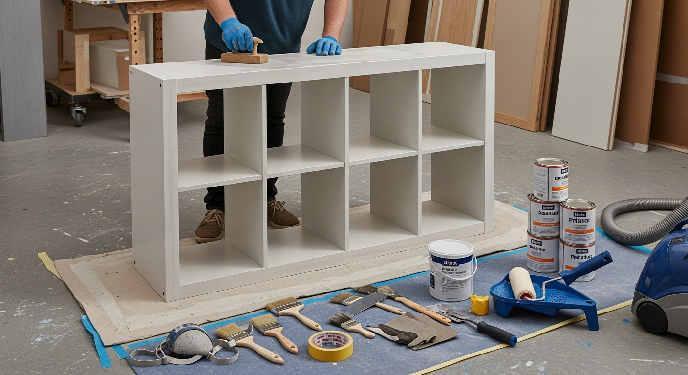 IKEA Kallax streichen: Anleitung für ein perfektes Ergebnis