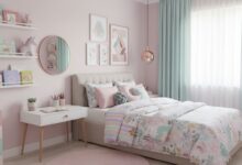 Wand streichen: Beste Ideen für Mädchenzimmer