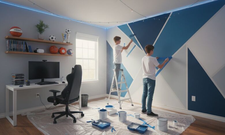 Jugendzimmer streichen: Coole Ideen für Jungs