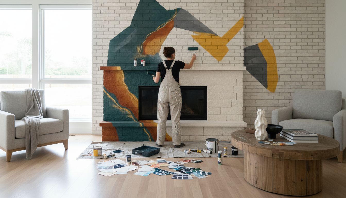 Kamin streichen: Kreative Ideen & Profi-Tipps