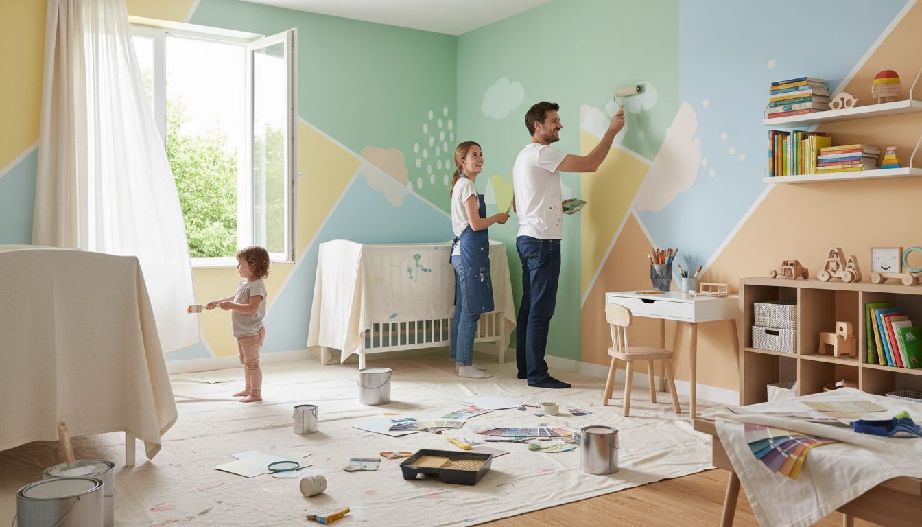 Kinderzimmer streichen: Ideen & Tipps für Eltern