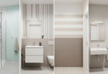 Kleines Bad streichen: 6 Ideen für optische Größe