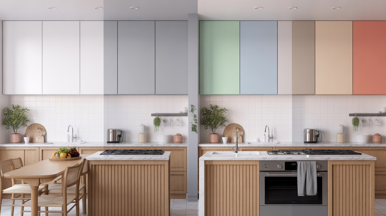 Küche streichen: Kreative Ideen & Muster für Ihre Wände