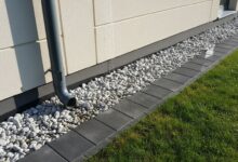 Spritzschutz am Haus: 6 Ideen für eine saubere Fassade