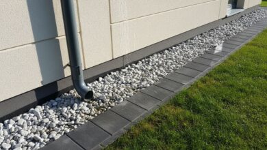 Spritzschutz am Haus: 6 Ideen für eine saubere Fassade