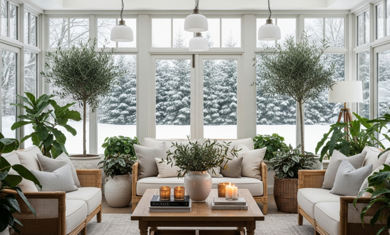 Wintergarten einrichten: Ideen für Ihre Wohlfühloase