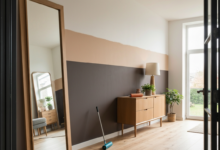 Wand zweifarbig streichen: Die besten Ideen & Tipps