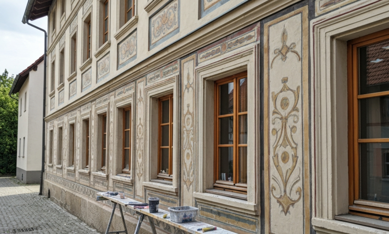 Fassadenfarben für alte Häuser: Ideen & Tipps