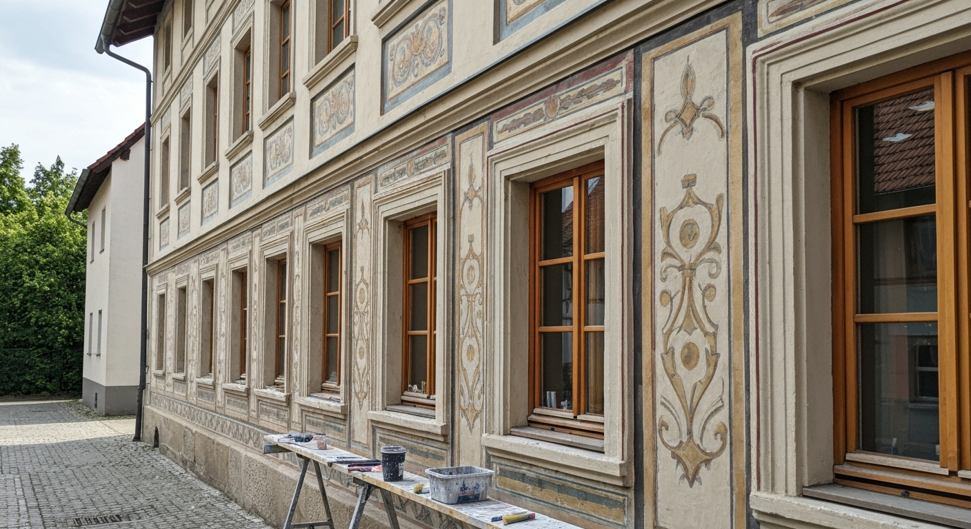 Fassadenfarben für alte Häuser: Ideen & Tipps