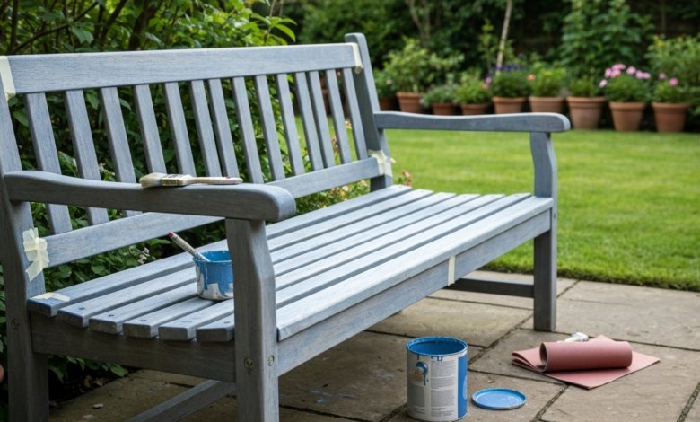 Ausgefallene Gartenbank streichen: 6 kreative Ideen