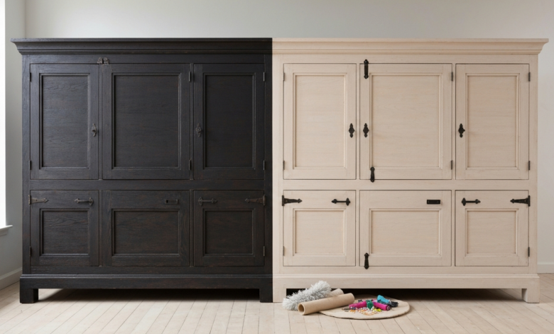 Eiche rustikal streichen: Vorher-Nachher Anleitung & Tipps