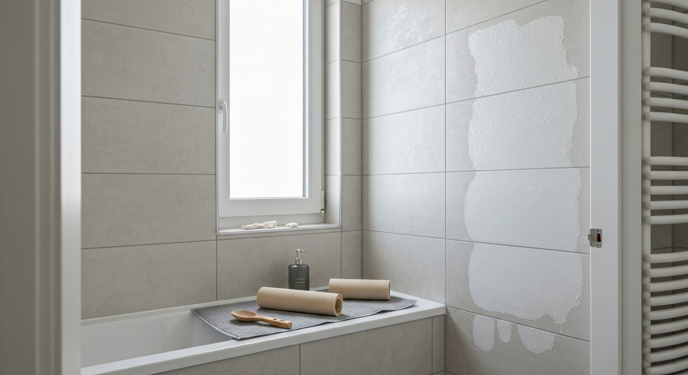 Fliesen streichen: Genialer Vorher-Nachher-Effekt