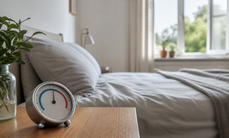 Luftfeuchtigkeit im Schlafzimmer beobachten