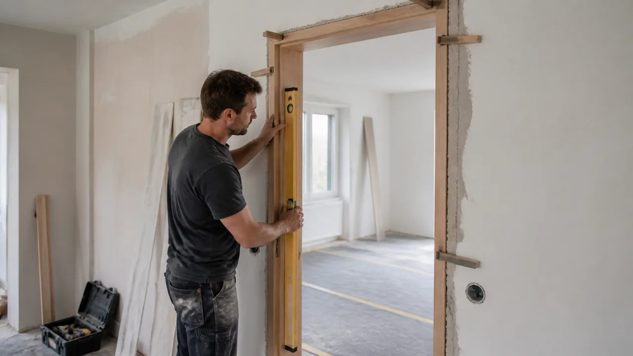 Türzarge austauschen: Einbau Schritt für Schritt
